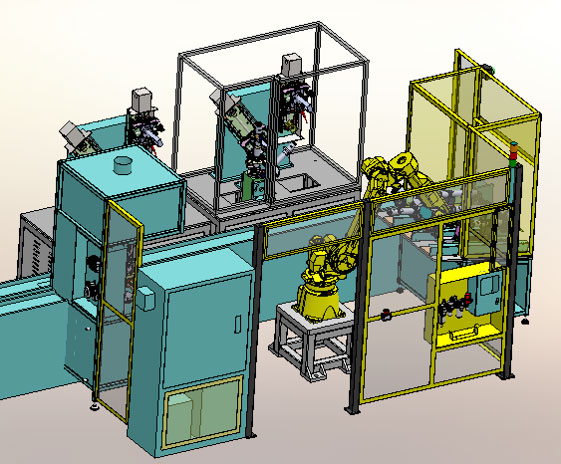 Auto shock absorber BKT welding machine automation